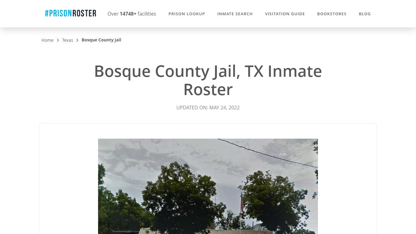 Bosque County Jail, TX Inmate Roster